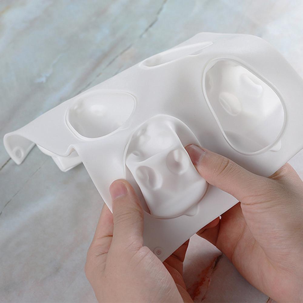 3D Easter Bunny Rabbit Silicone Mold Chocolate Fondant Mousse Cake Decorating Dessert Pudding Baking Candle Soap Craft Casting