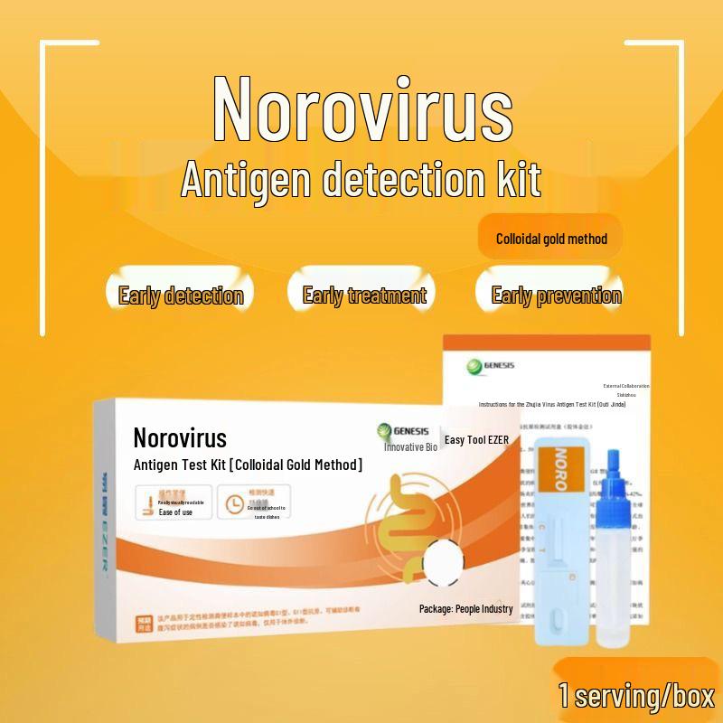 Innovativt Biologix Norovirus Antigen Hurtigtestsett for Akutt Gastroenteritt