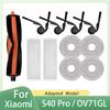 Replacement Kit Parts For Xiaomi S40 Pro/OV71GL Robot Vacuum Cleaner Side Brush Filter Main Roller Brush Mop Cloth Accessories