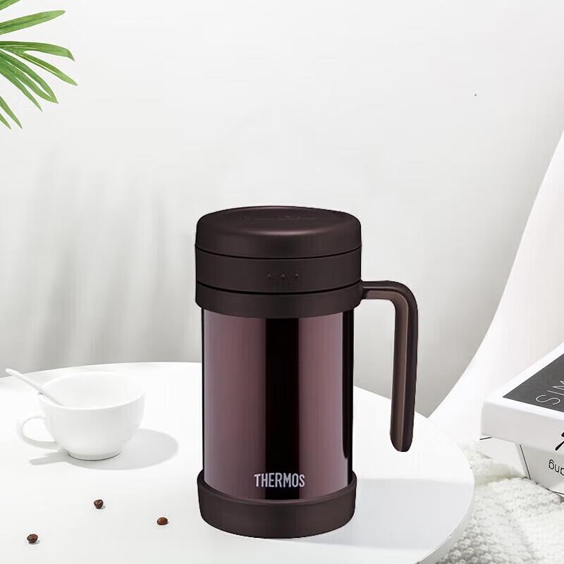 THERMOS 500ml Stainless Steel Insulated Tea Tumbler