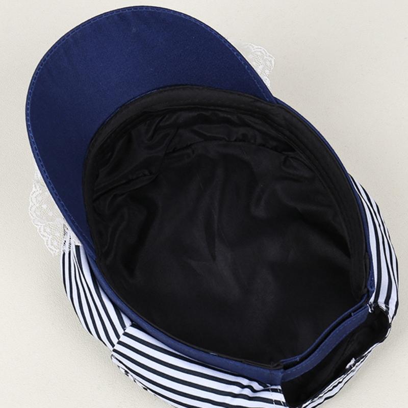 

Adjustable Sailors Hat Polyester Blend Headwear Lace Look Perfect For Role Playing And Casual Wear CN