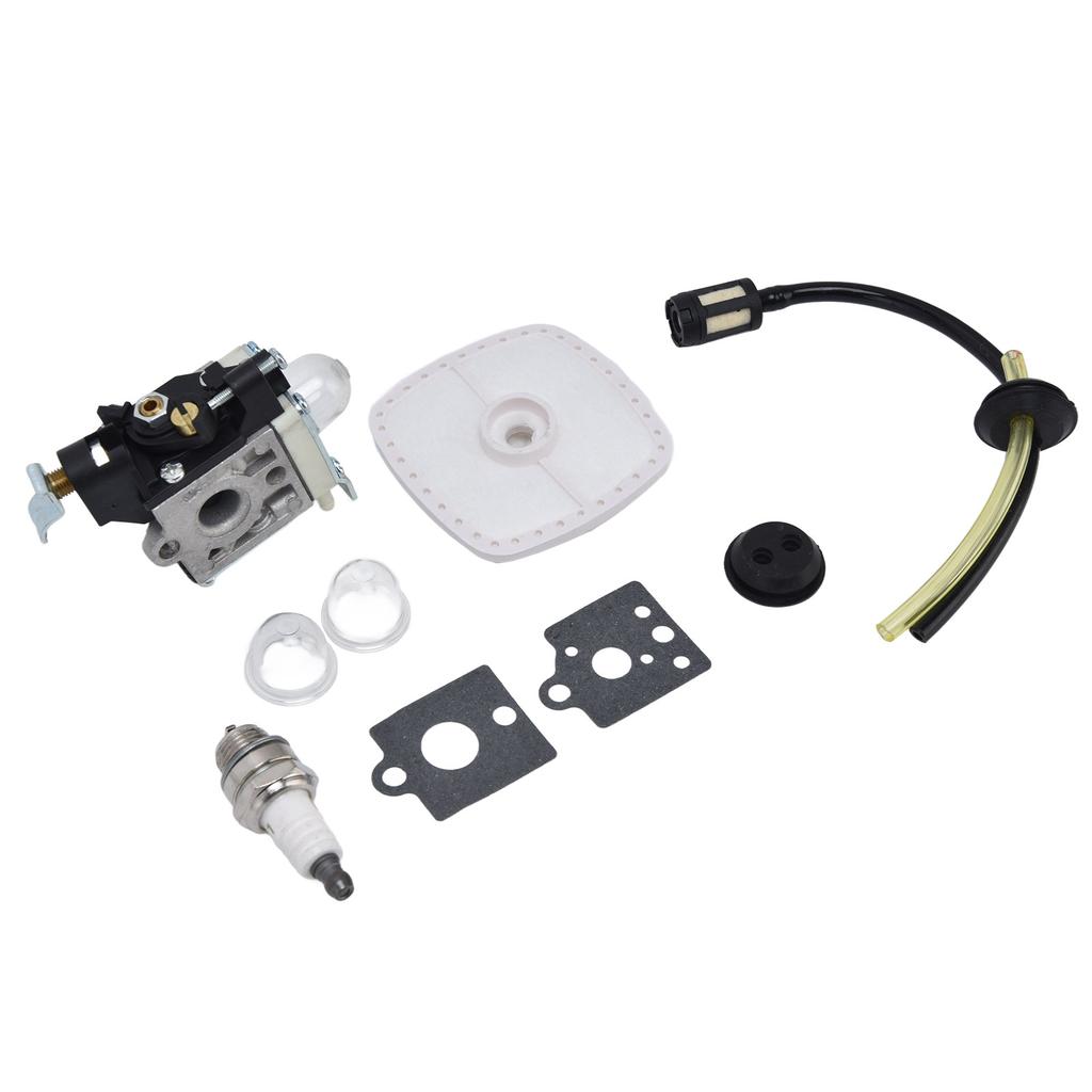 Lawn Mower Carburetor Replacement Carburetor Primer Bulb Fuel Filter Kit for A021001590 PB‑251