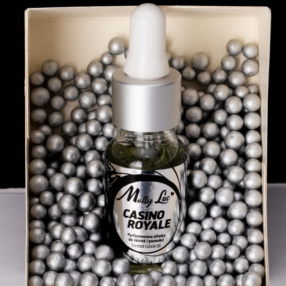 Oliwka Perfumowana Do Paznokci Casino Royale Mollylac Nail & Cuticle Oil 10 Ml