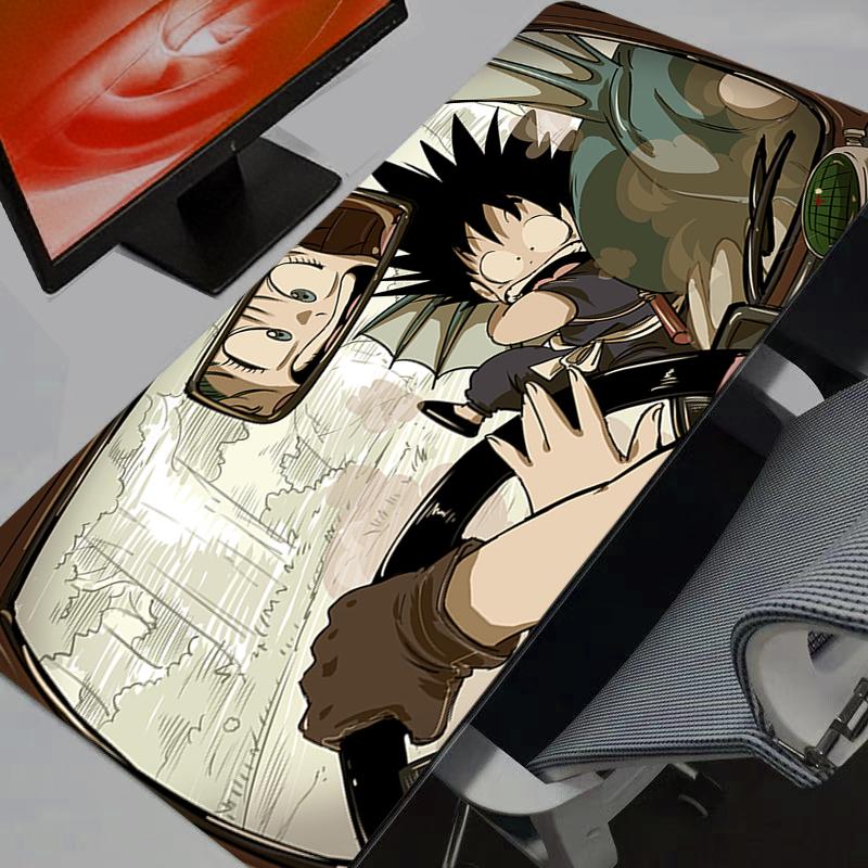 

Dragon Ball Z DBZ Mouse Pad Large PC Computer Gamer Kawaii rug Gaming Accessories Mousepad Keyboard Desk Mat Carpet Table 30x60x0.2cm