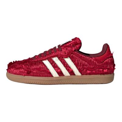 Caroline Hu X Samba OG Satin Pack - Power Red Unisex Sneakers Cream-White Shadow-Red JP9281