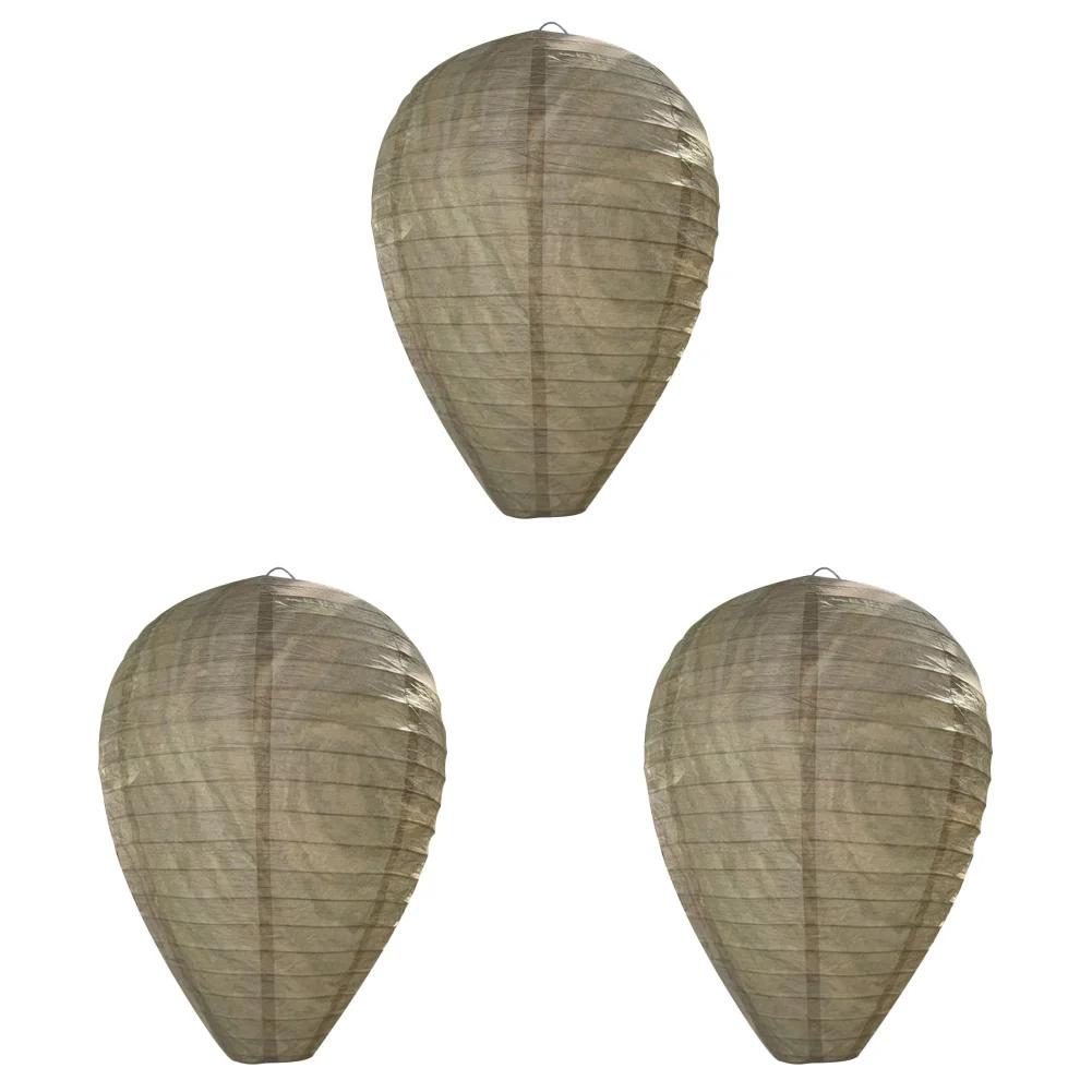 1-5PCS Hanging Wasp Nest Decoy Outdoor Waterproof Fake Wasp Nest Decoy Nest Decoy Hornets Plastic Insects Paper Drive Beehive