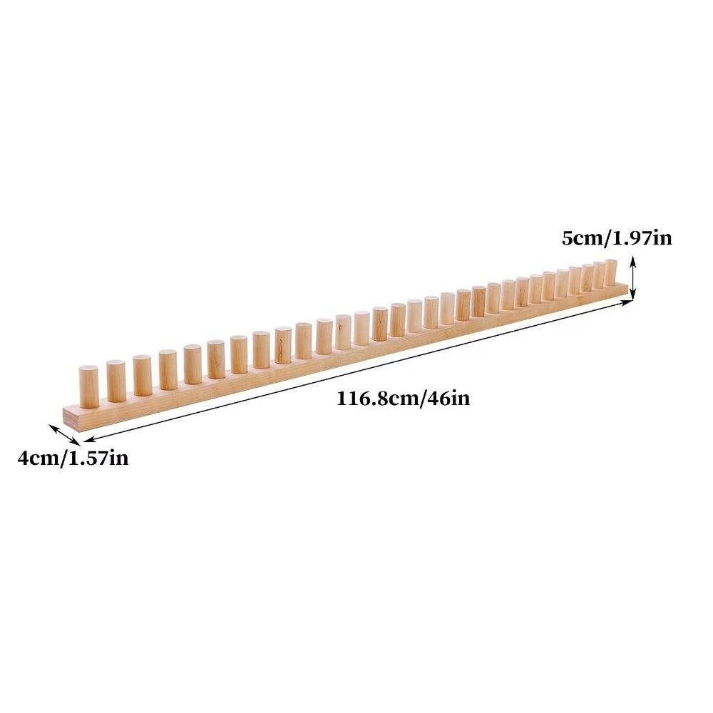 Adjustable Size Blanket Knitting Loom Portable Multifunctional Chunky Yarn Knitting Tool Heavy Duty Looms Hand Weaving Kit