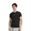 Asics Breathable Comfortable Round Neck Sports Short Sleeve T-Shirt Men Tops Black 2031E116-001