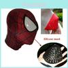 Spiderman Mouth Faceshell Non-toxic Soft Rubber Half Mask For Comfortable Breathing