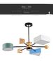 European-style modern creative personality bedroom study children's cartoon Jilong boy girl warm room Pendant Lights