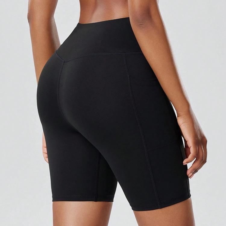 Breathable Quick-drying Yoga Shorts with A Bum-lifting Design Running and Fitness Shorts High-waisted Skin-tight Sports and Cycling Tights