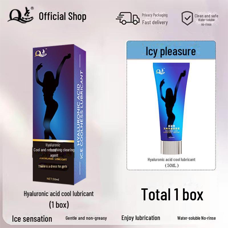 Q Point Long-Lasting Hyaluronic Acid Body Lubricant - Moisturizing and Wash-Free for Sex Toys