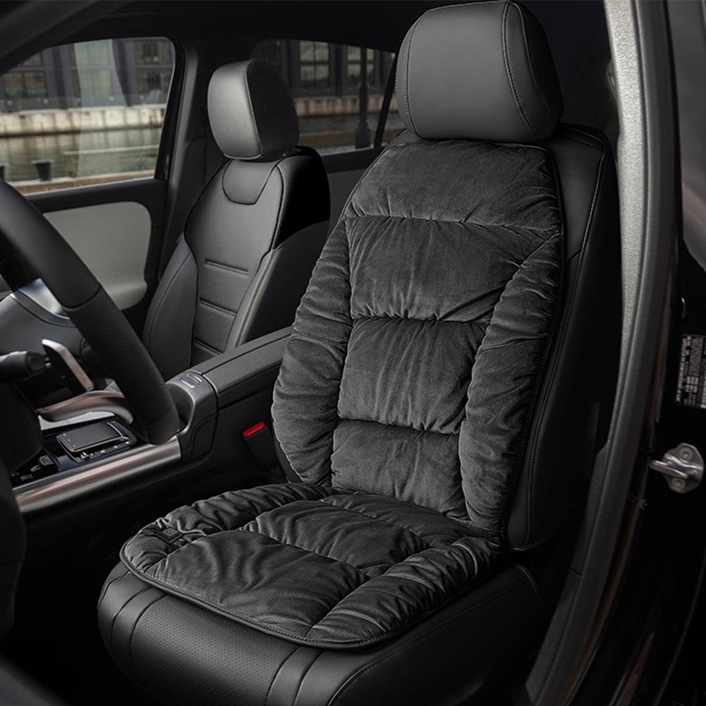 Car Heated Seat Covers Temperature Adjustable Warmth Comfortable Seats Cushion Protector Universal Automobile Accessories