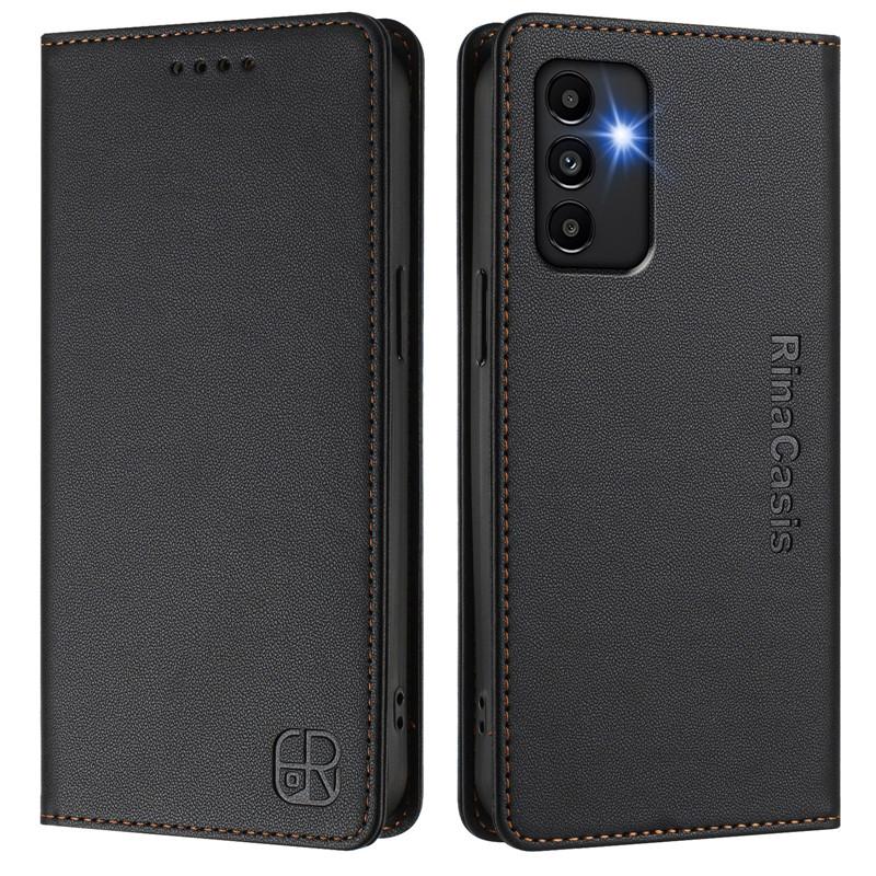 Portofel de lux anti-furt cu clapetă, husă de telefon pentru Samsung Galaxy A33 A13 A23 A53 A73 5G A03 Core S, huse din piele cu magnet, coque