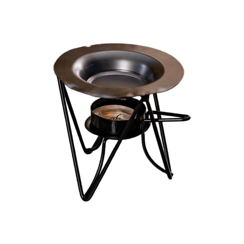 Металлические аромалампы для эфирных масел, аромалампы для восковых плиток, держатель для ароматерапии, подсвечник для чайной свечи, подарок на новоселье, Рождество