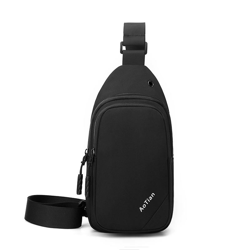 Men's Chest Bag Crossbody Bag Oxford Commuter Shoulder Bag