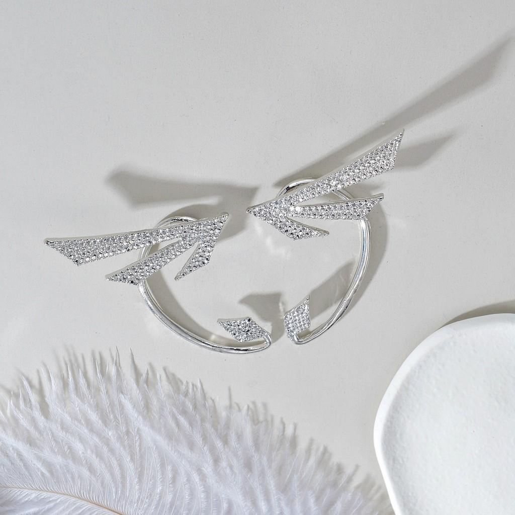 Alloy Geometric Earrings For Women With Punk Style For Spring Trend