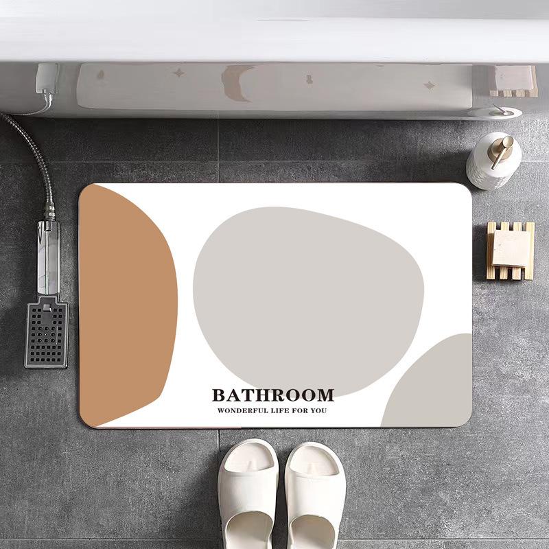 Diatom Mud Non-slip Quick-dry Absorbent Bathroom Mat