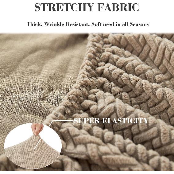 Sectional Couch Covers Couch Cushion Covers for Sectional Sofa L Shape Sofa Covers Washable Universal Stretch Sofa Slipcovers Soft,Anti