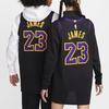 Nike Dri-FIT ADV Lebron James Los Angeles Lakers 2023/24 City Edition NBA Authentic Jersey 'Black' Men's DX8763-012