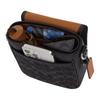 Coach Lucas Signature 15 Logo Charm Smooth Calfskin Mini Shoulder Crossbody Bag Men bags Black CAT13-SVO1U