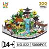 Zoo Themed Building Blocks With Abs Plastic For Kids Creative Play And Learning