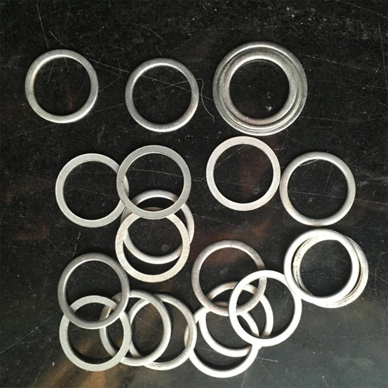 Pack of 5 Multiple Size Reducing Rings Professional Design for Cutter Blade High Quality Stainless Steel Tool Accessory