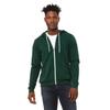 Canvas Unixex Zip-up Polycotton Fleece Hooded Sweatshirt / Hoodie