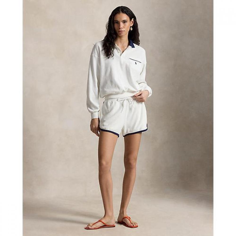 Polo Ralph Lauren Women S Terry drawString Short wmpoShonbq20114100 XS