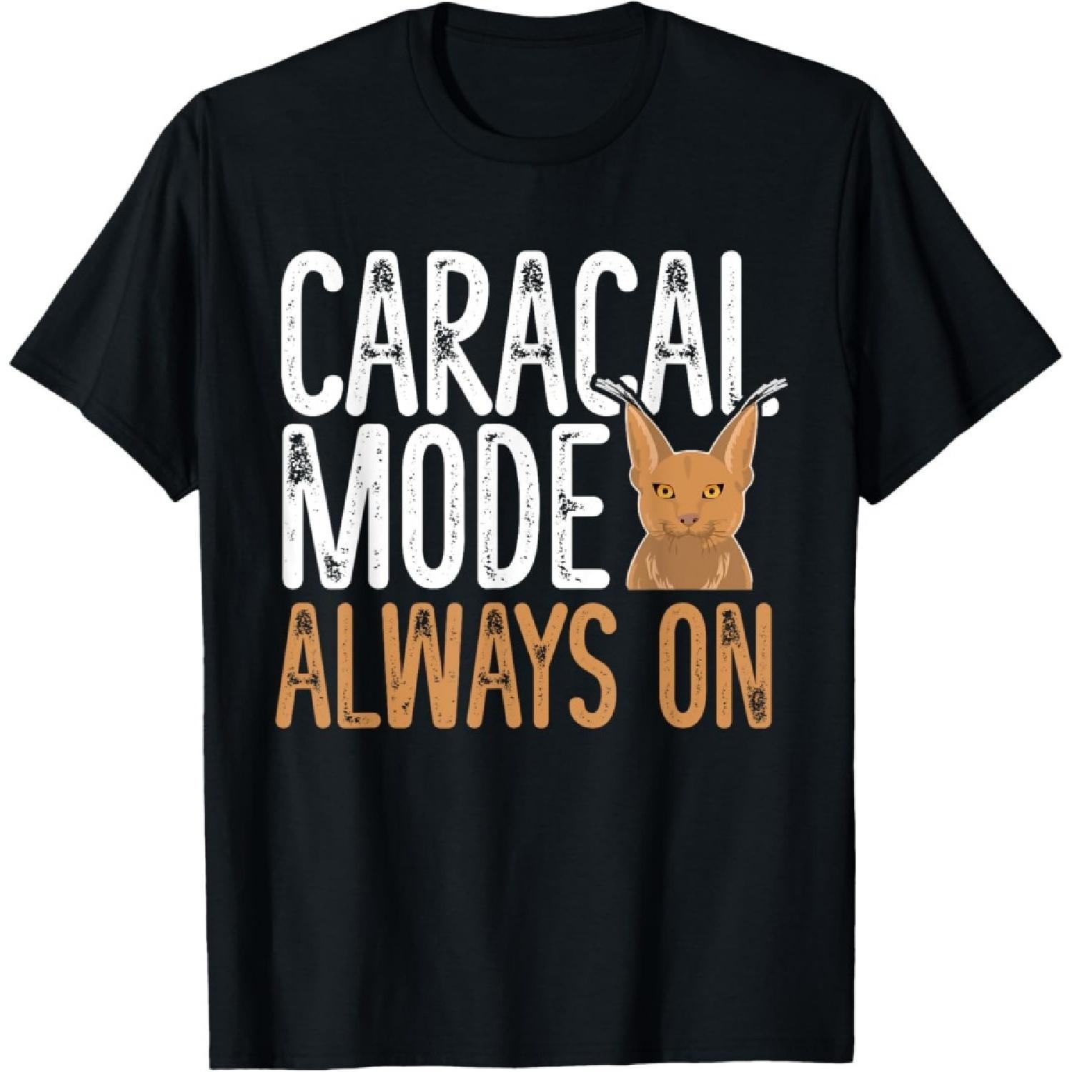 

Caracal Floppa Cat Big Caracal Floppa African Animal T-Shirt XXXXXL чорний