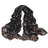 Spring/Summer New Women's 150cm * 50cm Music Symbol Long Chiffon Scarf Women's Printed Chiffon