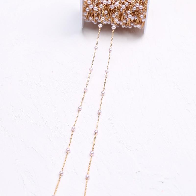 Pearl Chain Tassel DIY Hair Clip Ornament