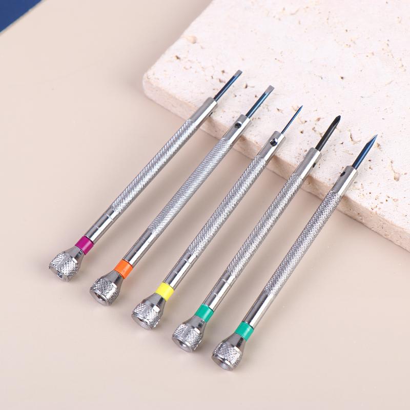 13Pcs 0.6-2.0Mm Precision Screwdriver Set Iron Micro Cross Repair Kit For Watches Glasses Jewelry