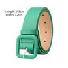 Simple And High-End Belt Women's Square Buckle Versatile Decorative Belt Fashionable And Elegant Belt Women