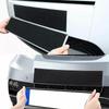 1Set Velcro Adhesives Licenses Plate Holder Frameless Black Weather-proof Number Plate Holder for Vehicles/Car/SUV Accessories