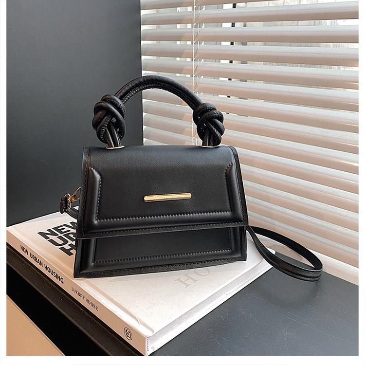 Fashion Mirror Solid Color Handbag Trendy Foreign Style Versatile Shoulder Bag Foreign Style Women's Bag Backpack