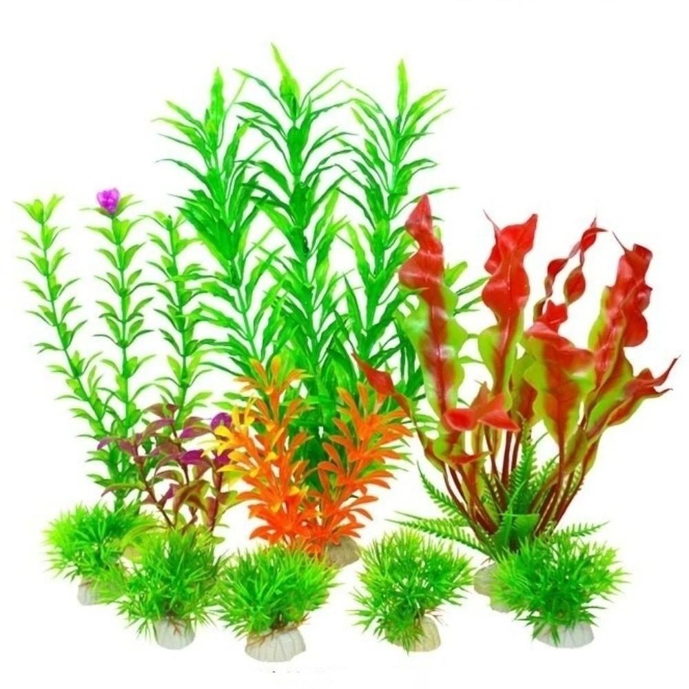 Plastic Simulation Aquatic Plant Natural Look Green Water Grass Underwater Plants  Goldfish Tanks