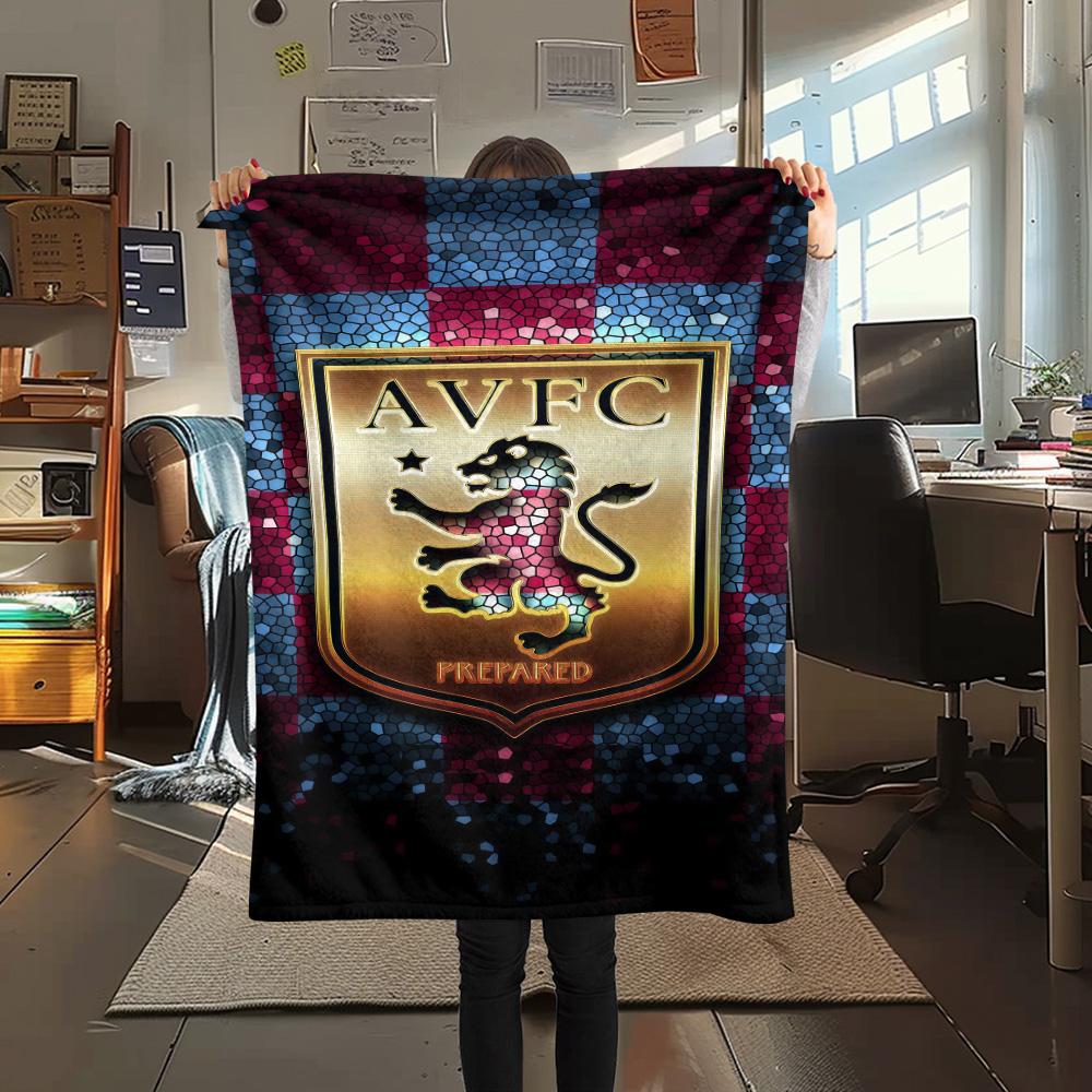 

Aston Villa procession Print FlAannel Blanket, High quality Comfortable for All Seasons, Home Decor, Warmth and Comfort 80cm x 120cm