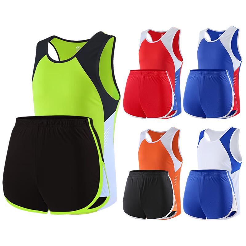 Men's Quick Dry Sleeveless Running & Training Track Suit Set