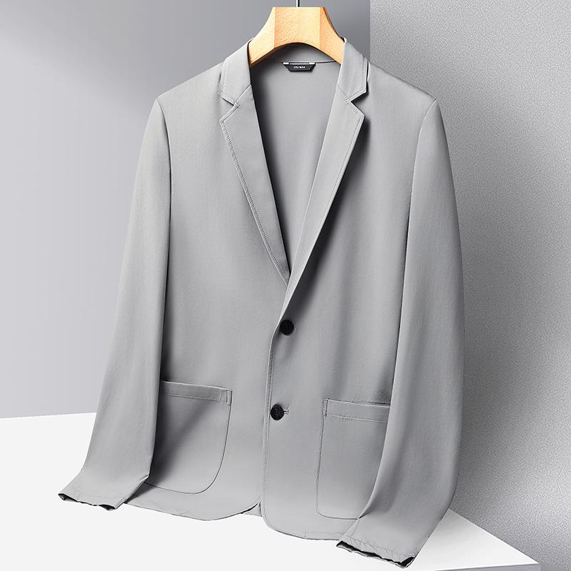 

Костюм мужской весенне-летний тонкий негигроскопичный костюм мужской уличный 4XL