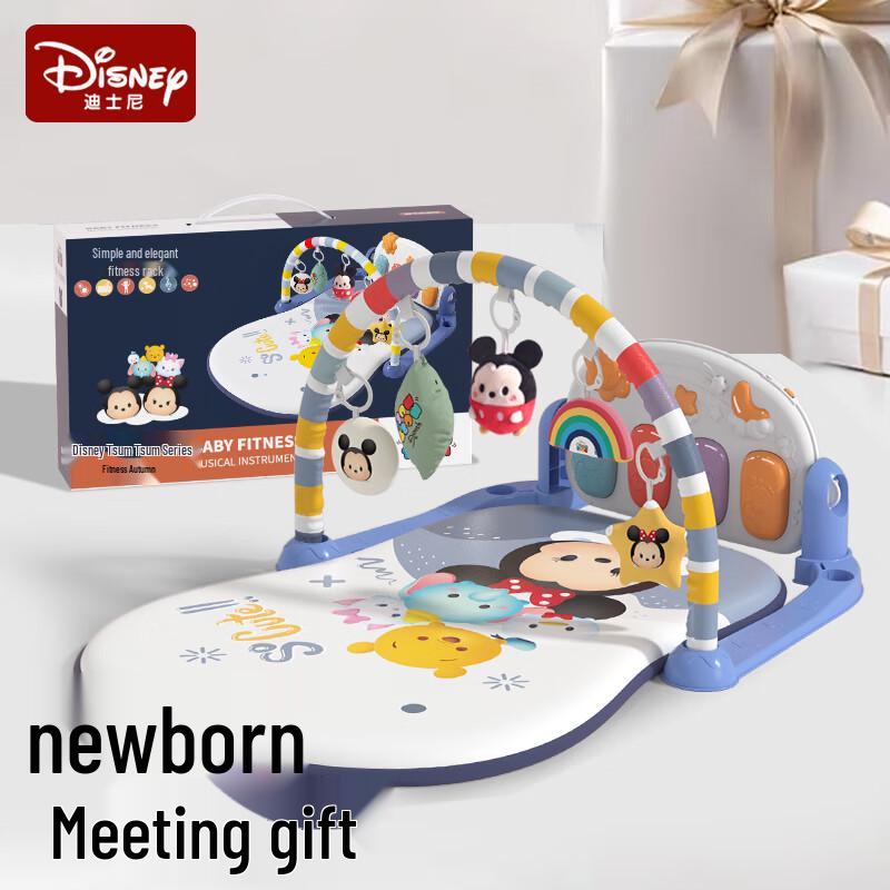 Активный игровой коврик Disney Baby с пианино для ножек и игровой дугой