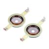 2Pcs Round Shape Speaker Treble Coil  for Speaker Treble Horn Audio Equipment Maintenance Repair