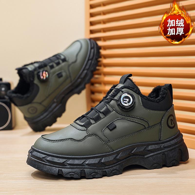CM shoes men's autumn and winter new breathable men's shoes versatile Martin boots men's platform shoes