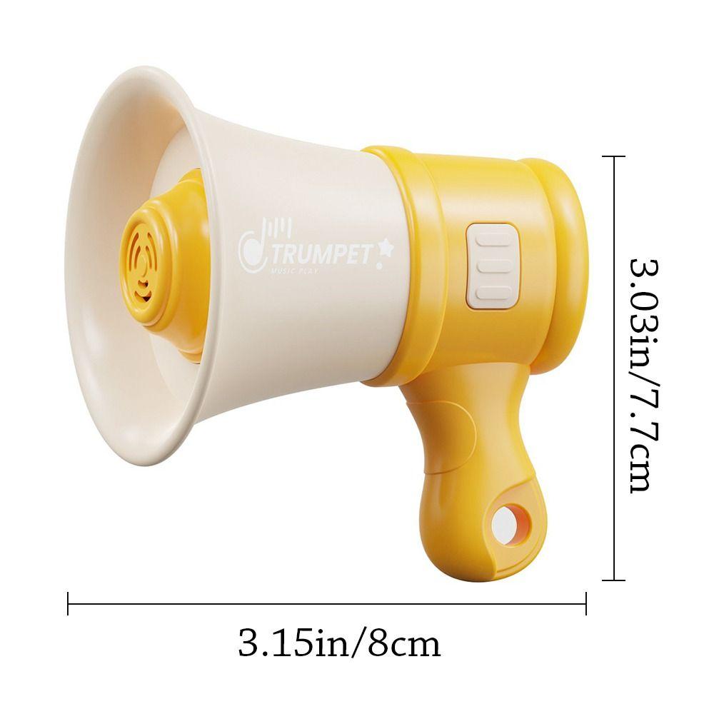 Cu Lanț de Chei Megafon pentru Copii Portabil Înregistrare Breloc Difuzor Exterior Amuzant