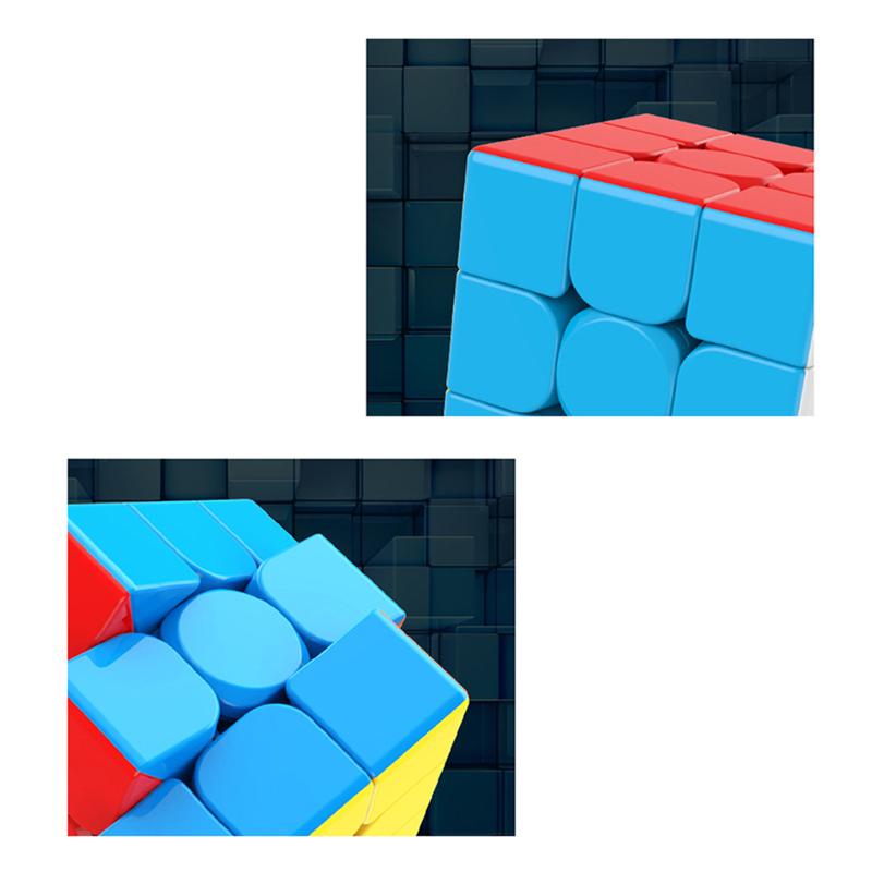 Neu! Moyu Meilong 3x3 Speed Cube Stickerless Ergonomischer Zauberwürfel Kinder Lernspielzeug