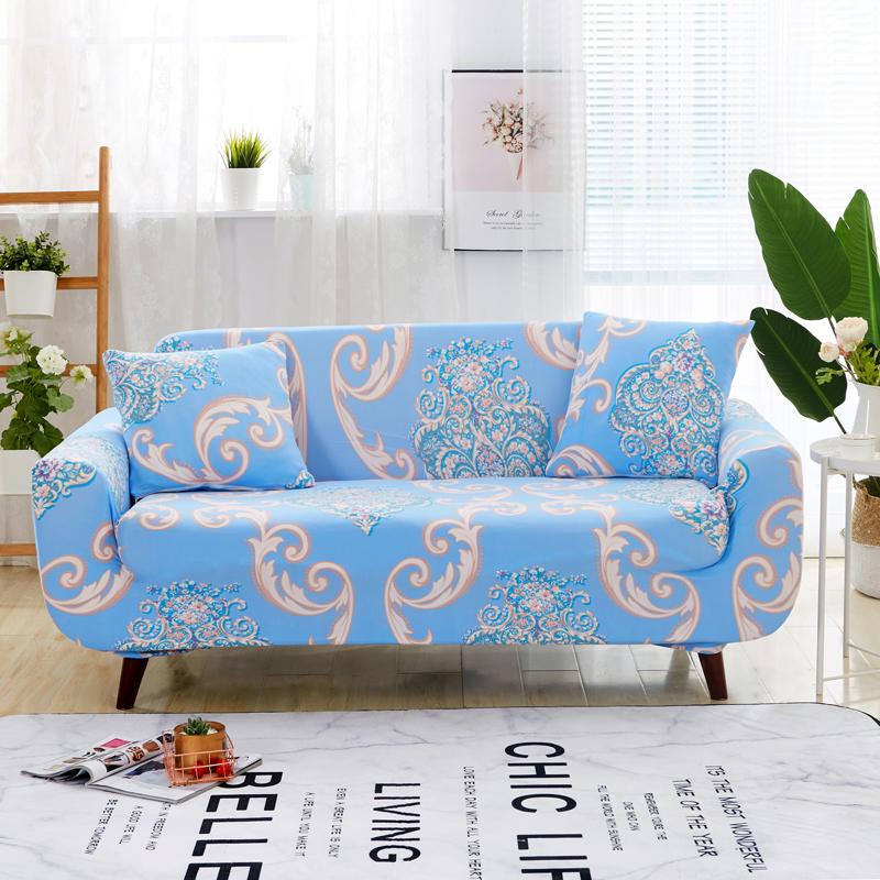 Elastic Sofa Slipcover Stretch Couch Cover Tight Wrap Sofa Covers For Living Room Sectional Furniture Armchairs 1/2/3/4-seater