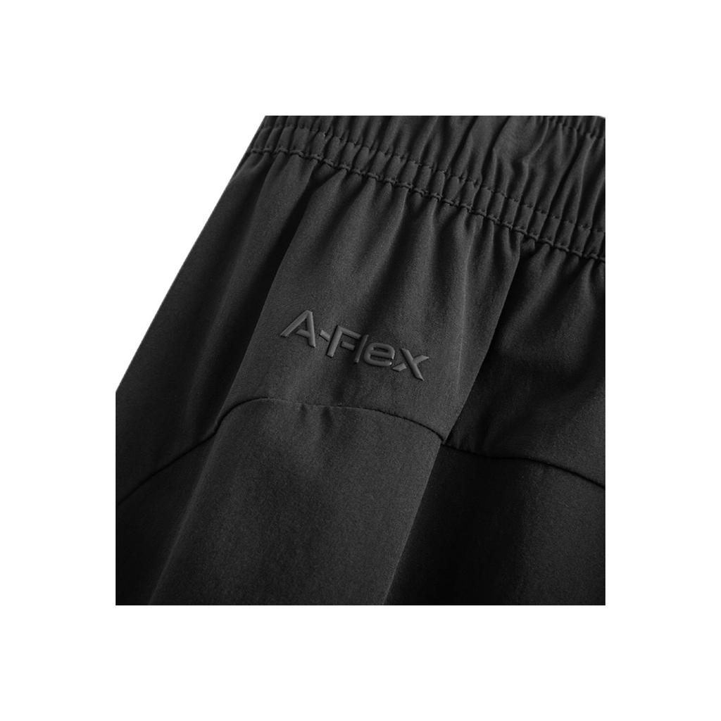 Anta Solid Color Mid-Rise Comfortable Breathable Versatile Straight-Leg Business Commuting Sports Casual Pants Men pants Basic-Black 152537501D-3
