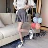 White Tiered Skirt for Women Summer Petite High-waisted A-line Mini Casual All-match Versatile Skirt Pleated Skirt Puffed Umbrella Skirt