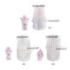 3D Angel Candle Mold Prayer Angel Silicone Resin Mold Aromatherapy Candle Mold Ornaments Mold for DIY Crafts Home Decors