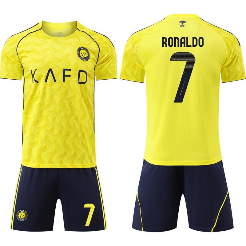 

2526 Riyadh Victory Jersey No. 7 C Ronaldo 10 Manet Adult Children s Men s Women s Football Uniform Set 16-yard